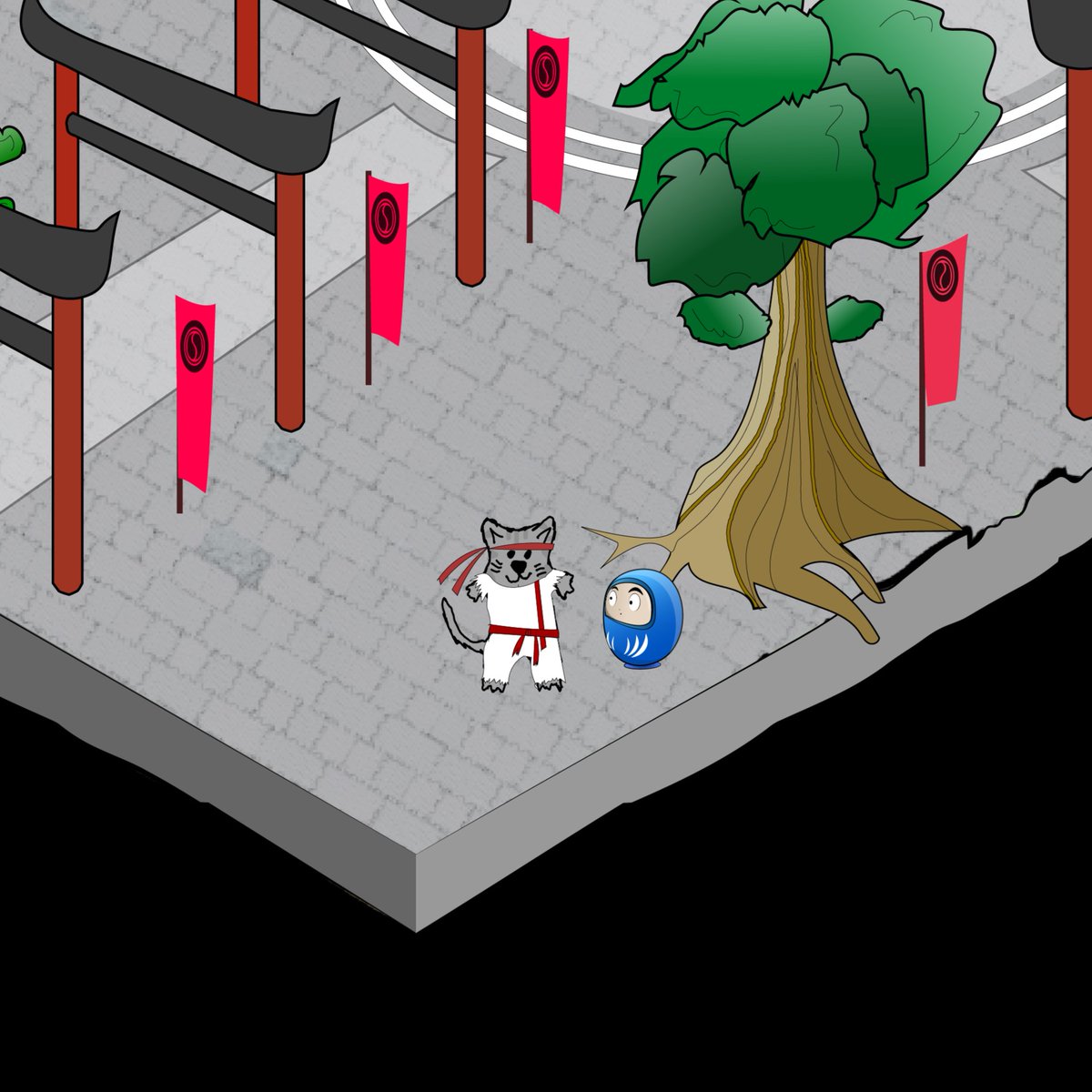 AlgoDaruma's tweet photo. Sorry ya'll! Here was the conversation between @ShittyKitties_ and Daruma... tell me what you think they are talking about?👺🤔 https://t.co/OG34btLca4