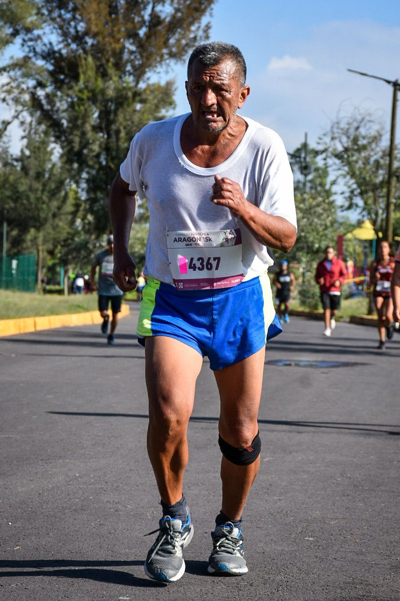 CorreCDMX's tweet photo. Pura emoción fue la Carrera Ponte Pila 15K, los runners se dieron cita a las 7 am en el Bosque de Aragón para una carrera de preparación más con rumbo al magno evento que nos espera el 27 de agosto. 🏃‍♂️🏃‍♀️ https://t.co/q7yKnWOP1h