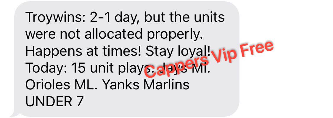 CappersVipfree's tweet image. #ItsTroyWest