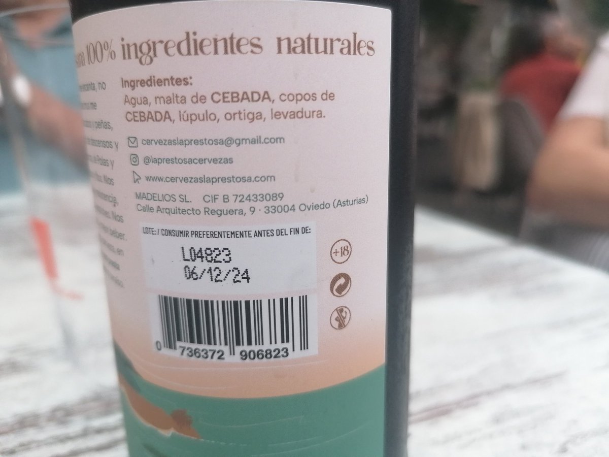 GuarniGastro's tweet photo. Una nueva cerveza que estamos intentando introducir en nuestra carta: a ver qué os parece. Asturiana, artesana y con ortigas. https://t.co/LGXtFaX6Yt
