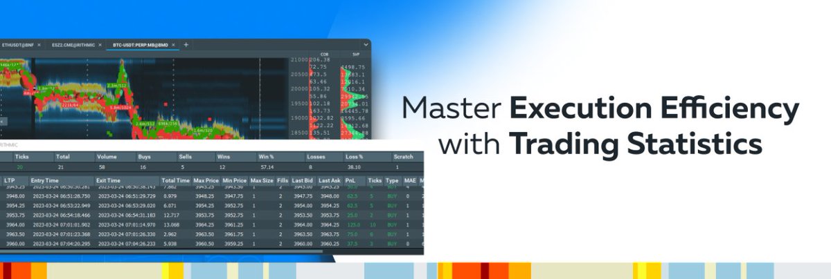 bookmap_pro's tweet image. 📊 Seeking precise execution? Trading Statistics offers real-time insights for refined strategies and optimized orders. 
Make informed trading decisions with data-driven precision. 💼💡 
Learn more here: bit.ly/3s2iKWe 
#TradingStatistics #bookmap #orderflow #orderbook