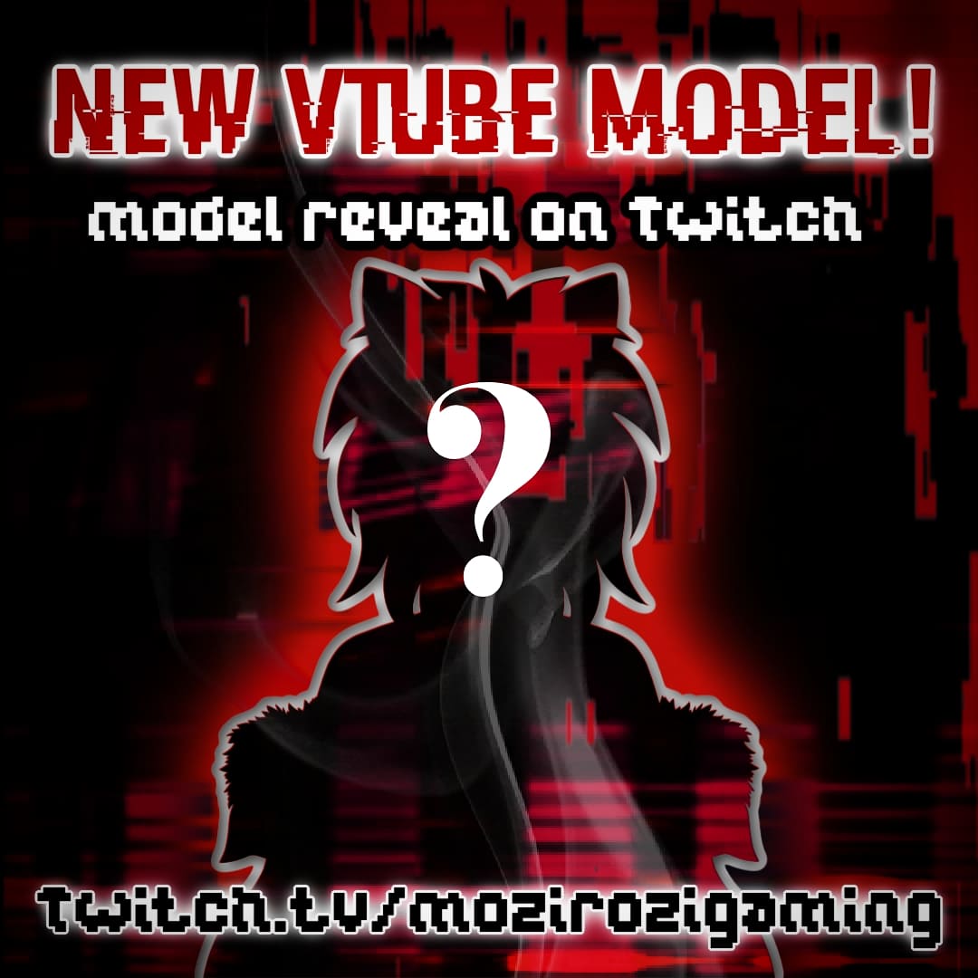 mozirozigaming's tweet photo. โ๏ธ #NewVtubeModel โ๏ธ
Reveal Coming Soon... https://t.co/oDieee4zti