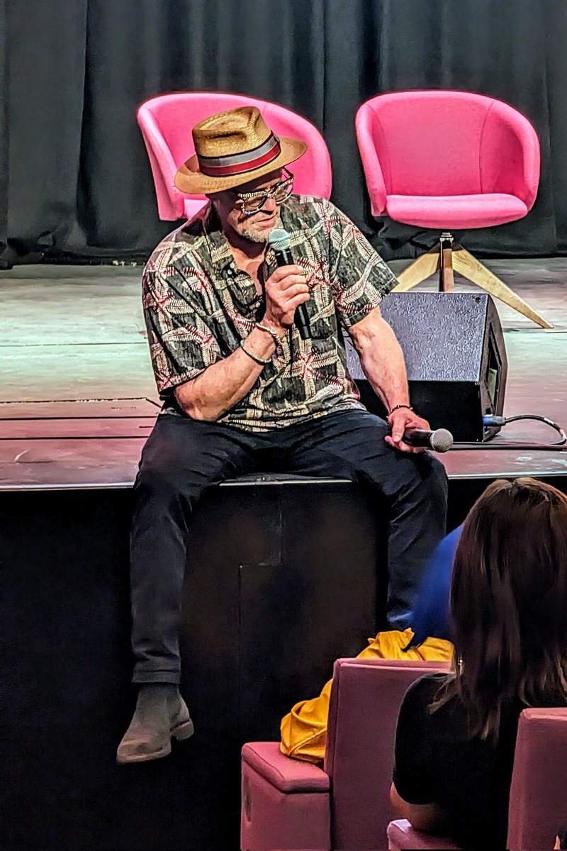 The lendendary #MichaelRooker at @comconwales during 'The Michael Rooker Experience' #ComicConWales
