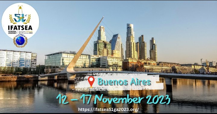 90 days and counting down! Be part of the biggest gathering of Air Traffic Safety Electronics Personnel (ATSEP) in Buenos Aires, Argentina! For more info, visit ifatsea51ga2023.org