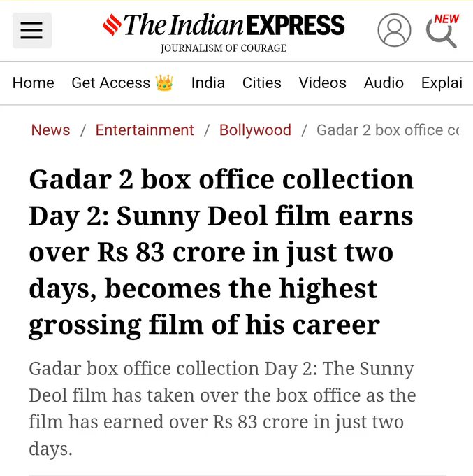 #Gadar2HuiJantaKi #Gadar2 #Gadar2KaAsliReview #Gadar2KiMuskaan #Gadar2collection  #gadar2movie  #gadar2blockbuster #Gadar2