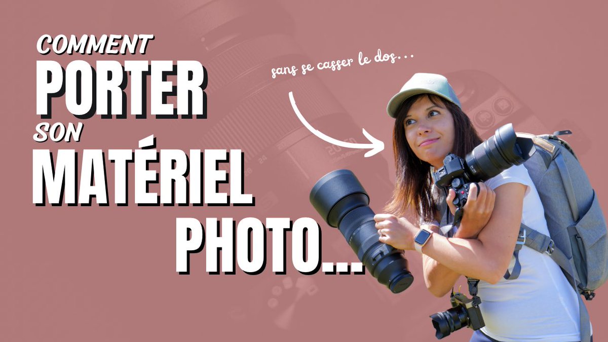 BlogPhotoLumix's tweet image. Mes conseils et astuces pour porter son appareil photo…sans se casser le dos 📸 

En randonnée, en voyage comme au quotidien, j’ai testé plein de solutions différentes ! A découvrir ! 

youtu.be/YskmIOsvGMw 

👋 @SigmaFrance @PanasonicEurope