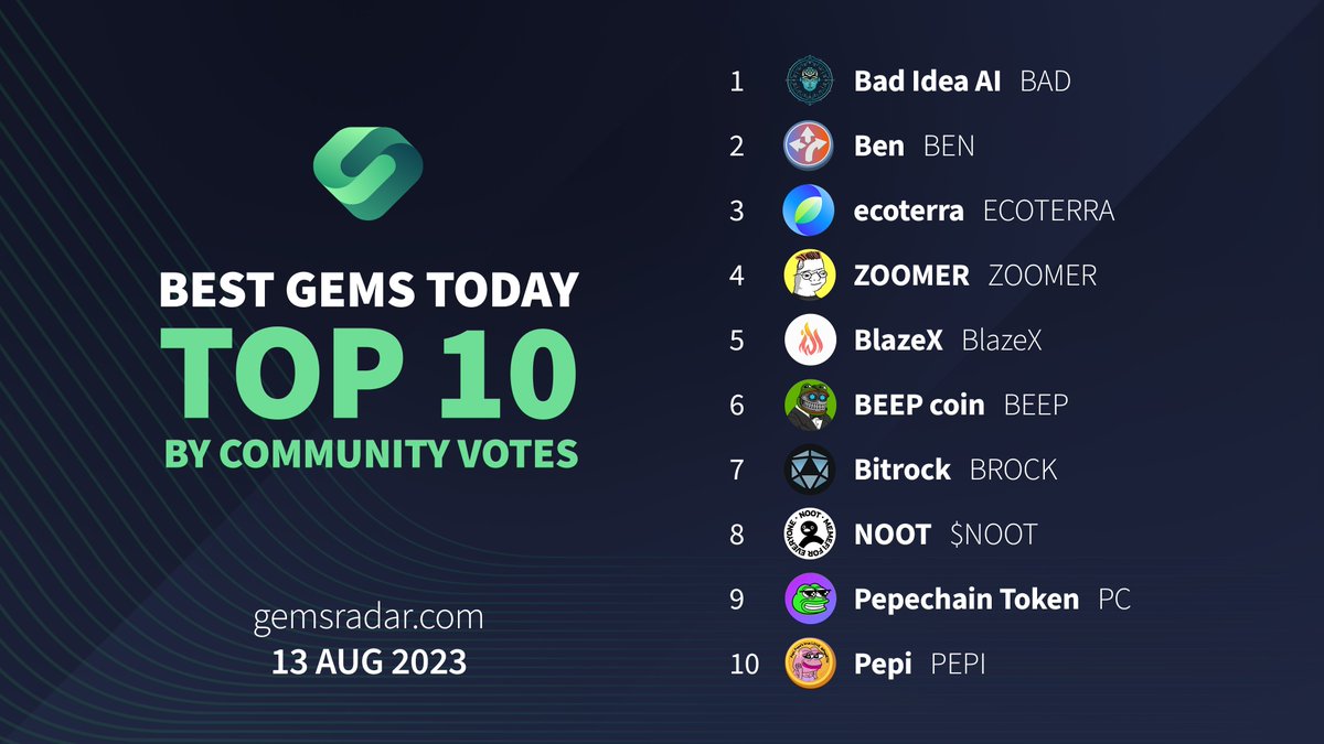 Gems Radar tweet media