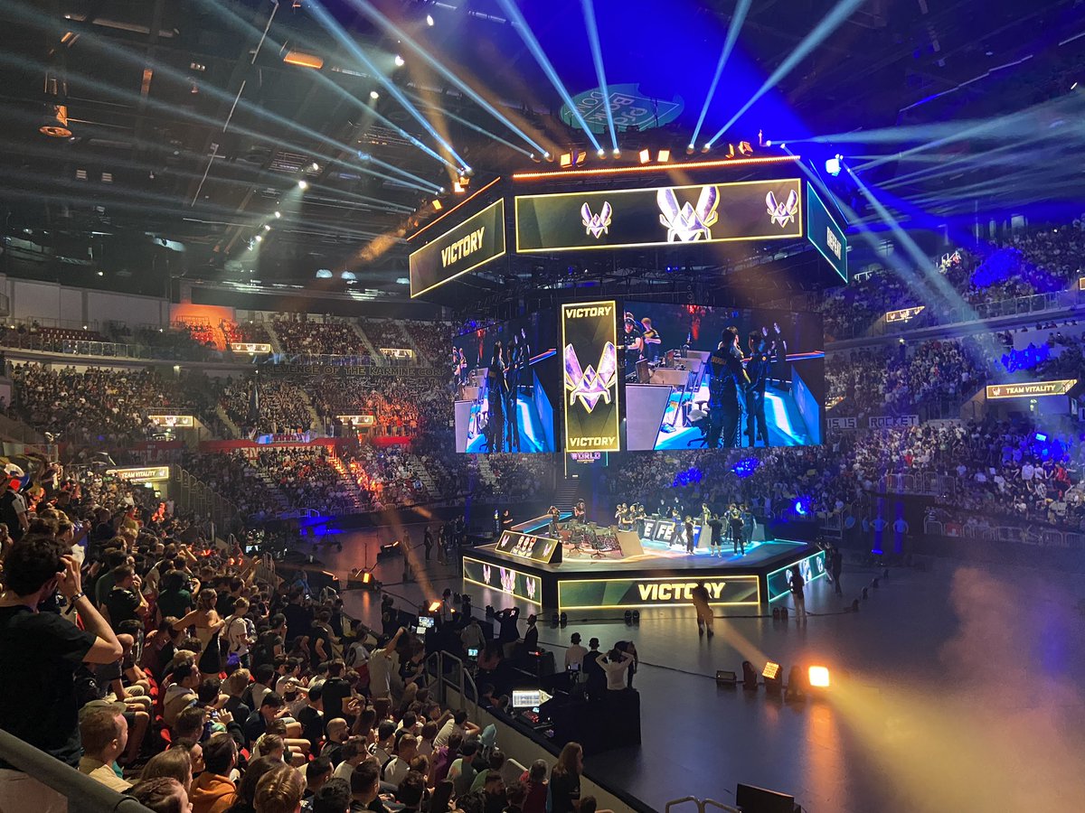 Thanks to the French fans and everyone else for making this the best Rocket League Event in history!!! #rocketleague #esports #WORLDS2023