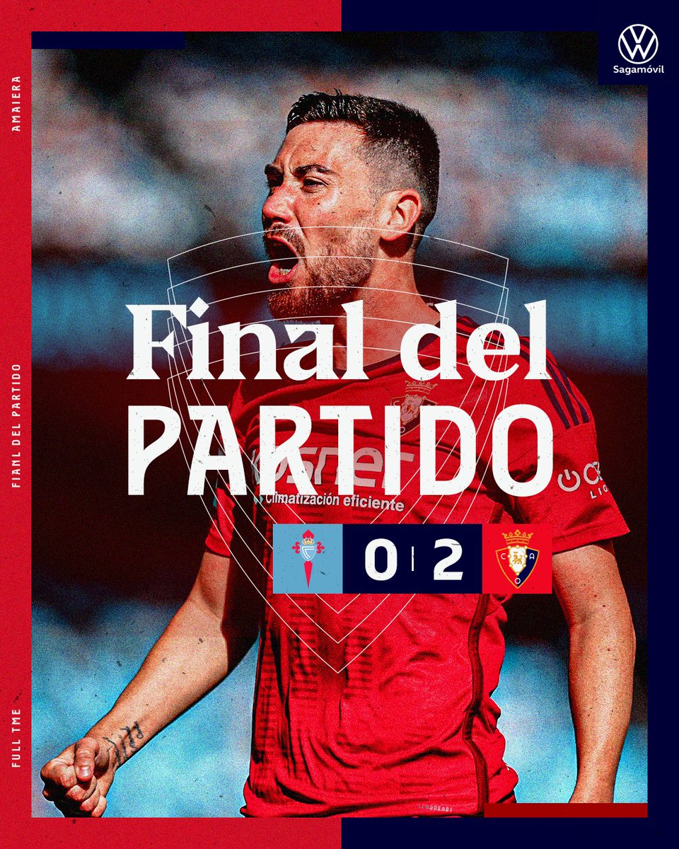 🏁 FINAL

#CeltaOsasuna