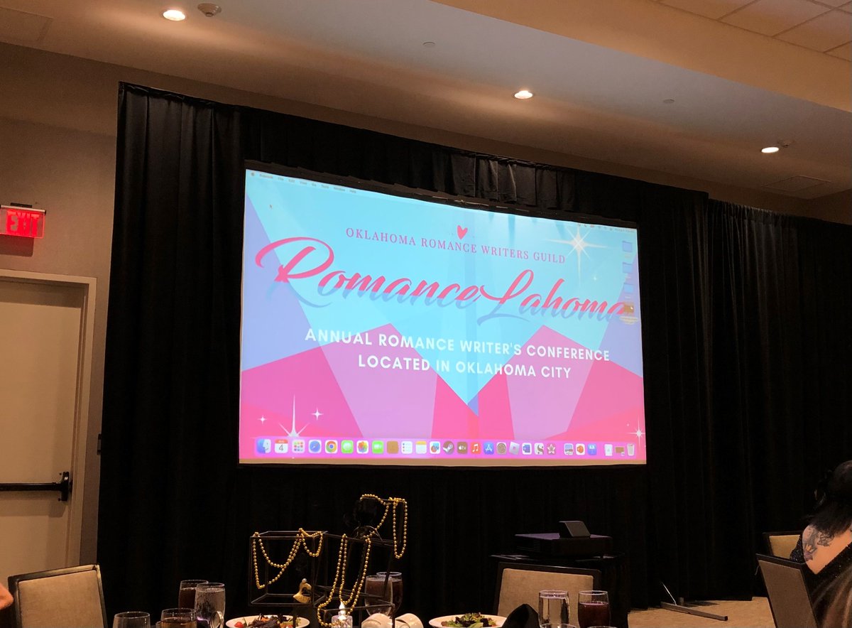 AuthorTraci's tweet photo. The first annual #RomanceLahoma Romance Writer's Conference rocked! I'll definitely be back next year! #WritersConference #WritingCommunity #AmWriting #AmWritingRomance https://t.co/20a5R5yPod