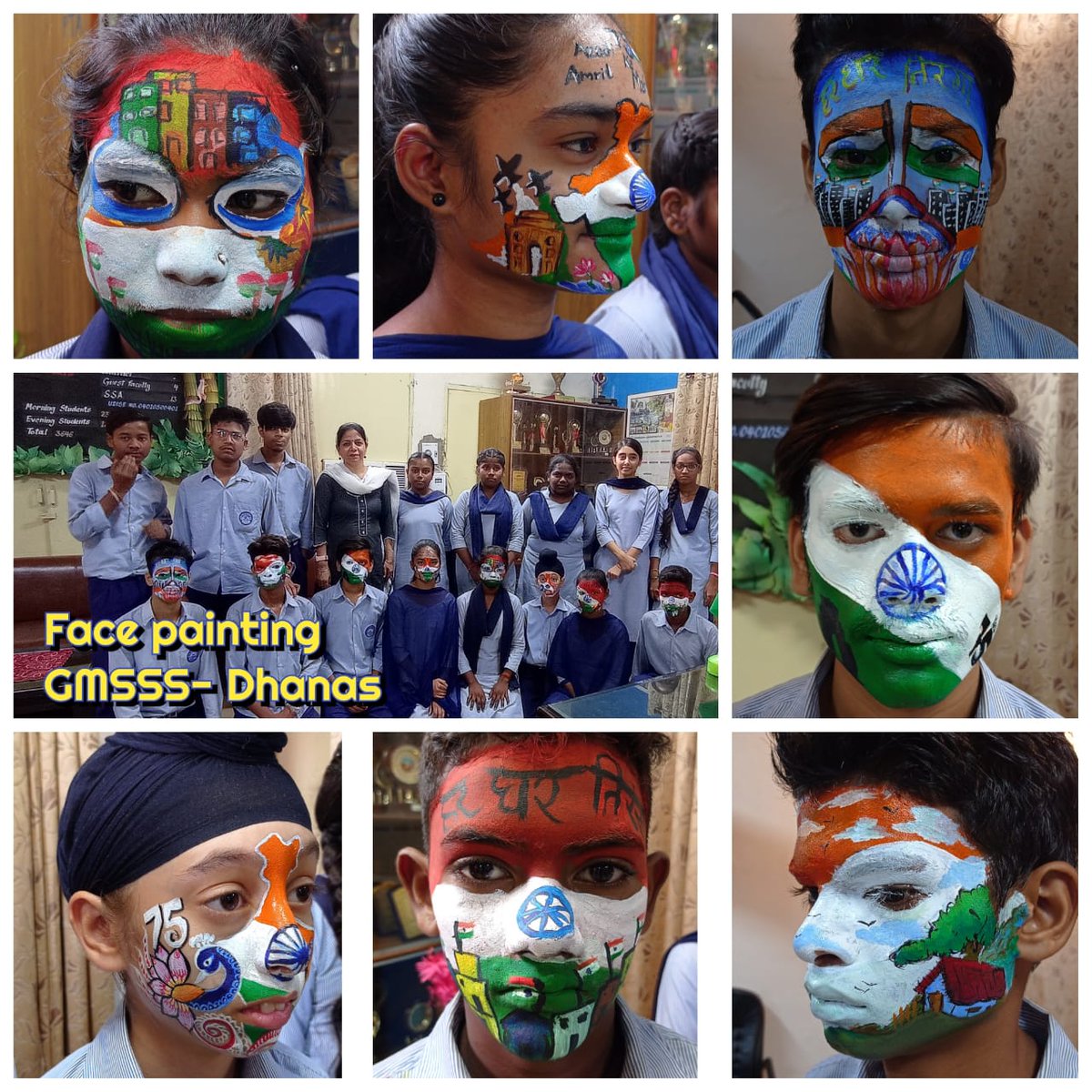 SchoolEduChd's tweet photo. #MeriMaatiMeraDesh
in @gmhs49
#fancydressToddlers
@gmsssdhanas
#facepainting
@SchoolEduChd
#Activity5
@PMOIndia
@EduMinOfIndia
@YASMinistry
@ianuragthakur
@MinOfCultureGoI
@chandigarh_admn
@PurvaGarg9
@HPSBRAR
@MCChandigarh
@ChandigarhCmc https://t.co/o7Jam6i1ii