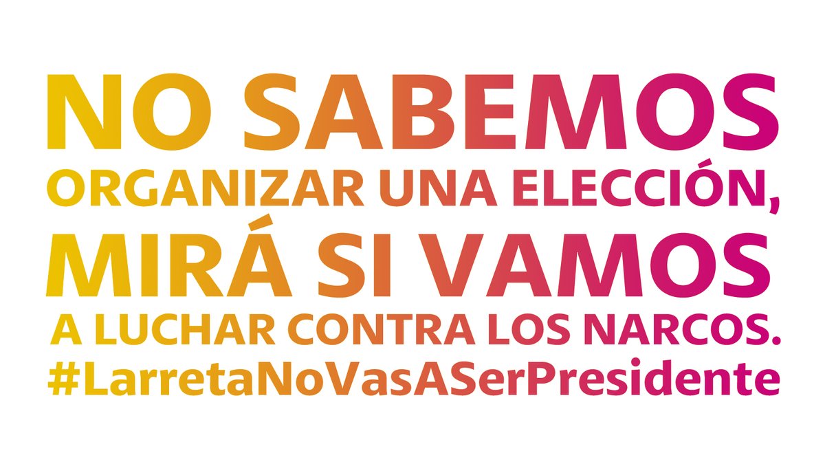 BastaPosta's tweet photo. El plan integral no incluye votar con calma.
#NoVasASerPresidente Siniestro. https://t.co/lf8K8LGp9o