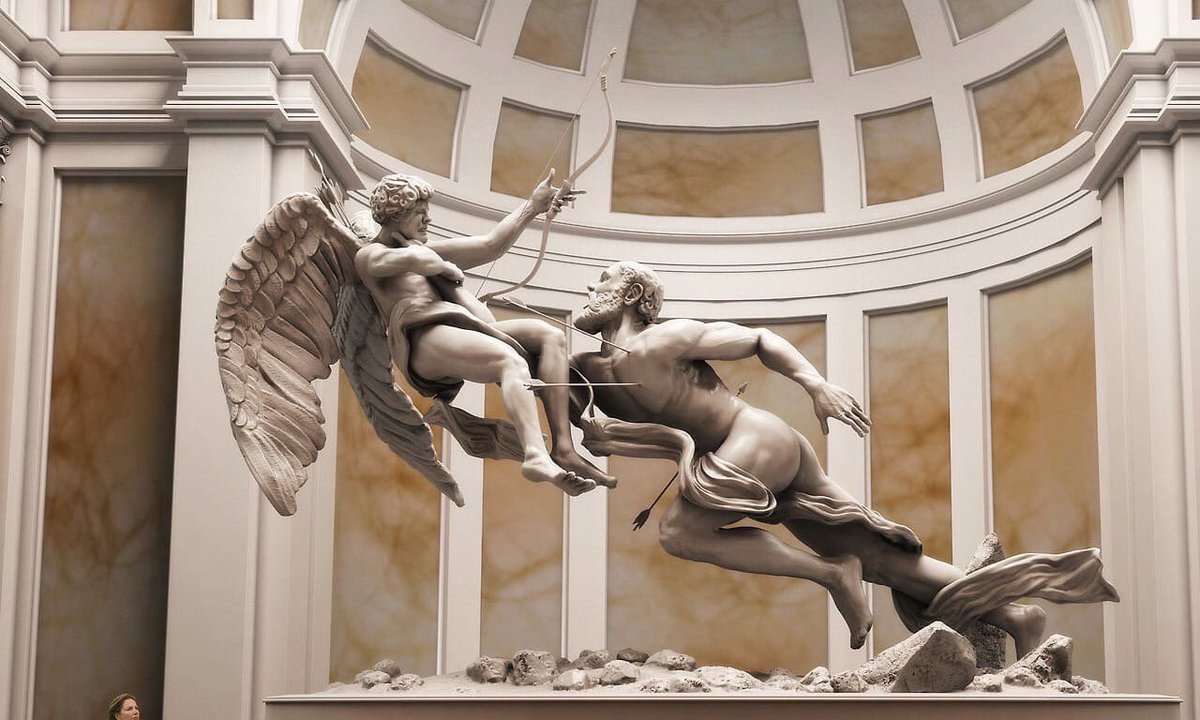 Gordon Tarpley’in “Struggle No Time for Love” isimli heykel çalışması