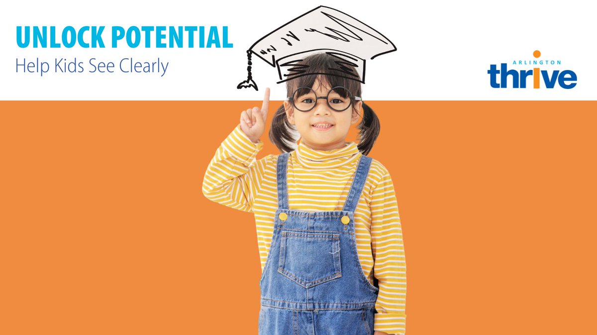 ArlingtonThrive's tweet photo. UNLOCK POTENTIAL
Imagine not being able to read the classroom whiteboard or textbook - this is reality for many students we serve. Make a difference by supporting Eyes on Education today.
https://t.co/41stzGwcxD
#HowWeThrive #EyesOnEducation #SeeTheFutureClearly https://t.co/VKzW0LUoh7