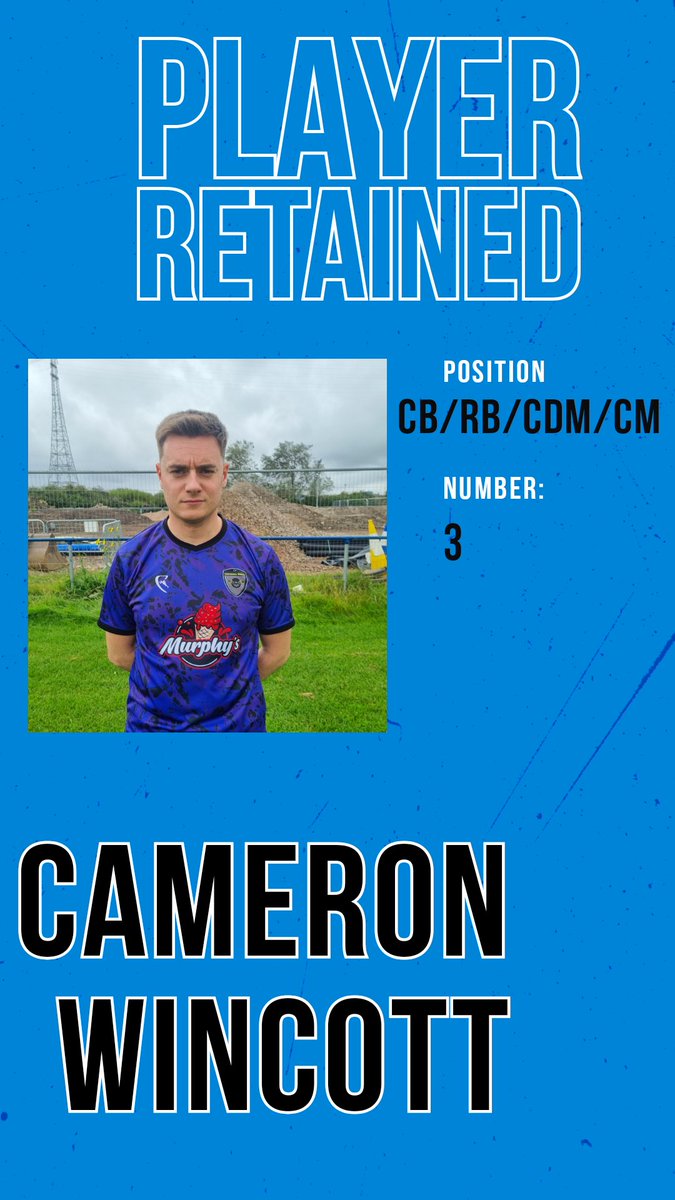 Next up is Cameron wincott on the retained list