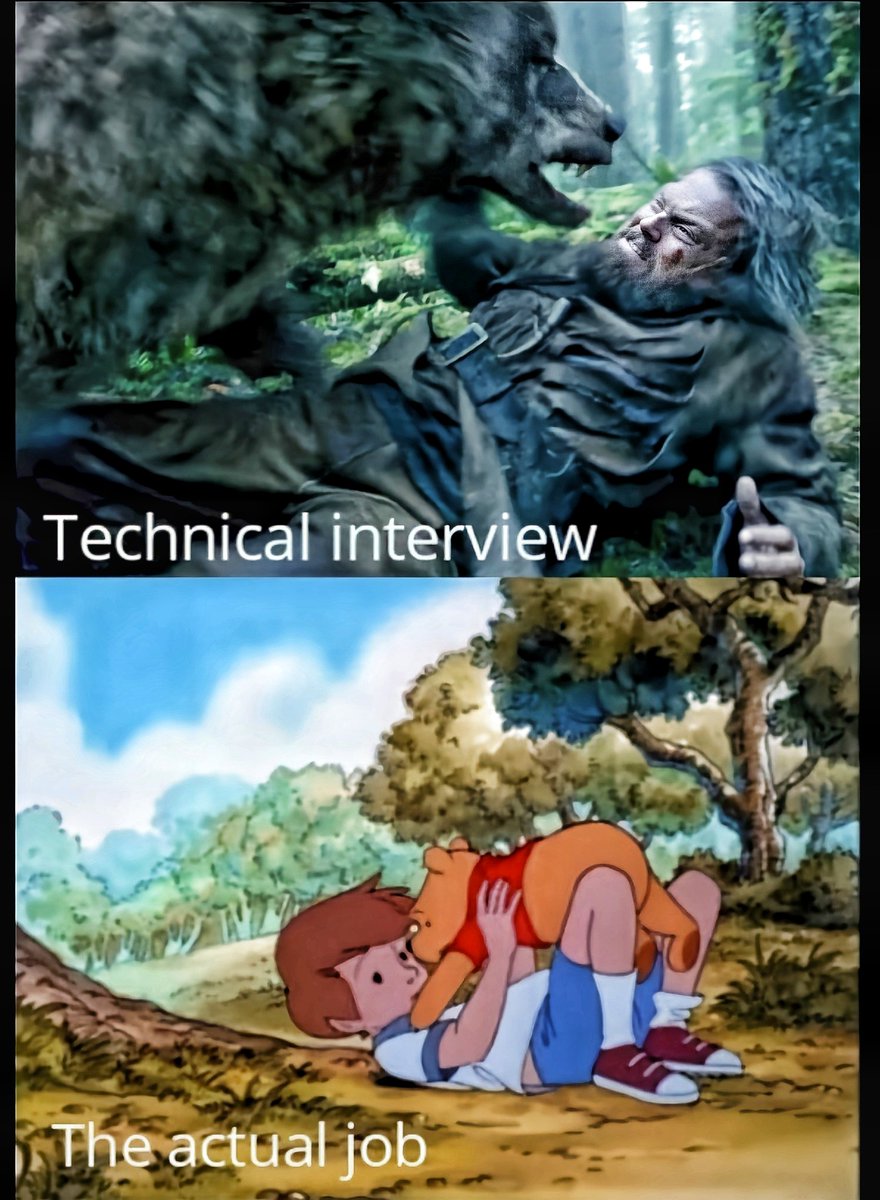 BillaAshwin's tweet image. #TechnicalInterView 🆚 #ActualJob