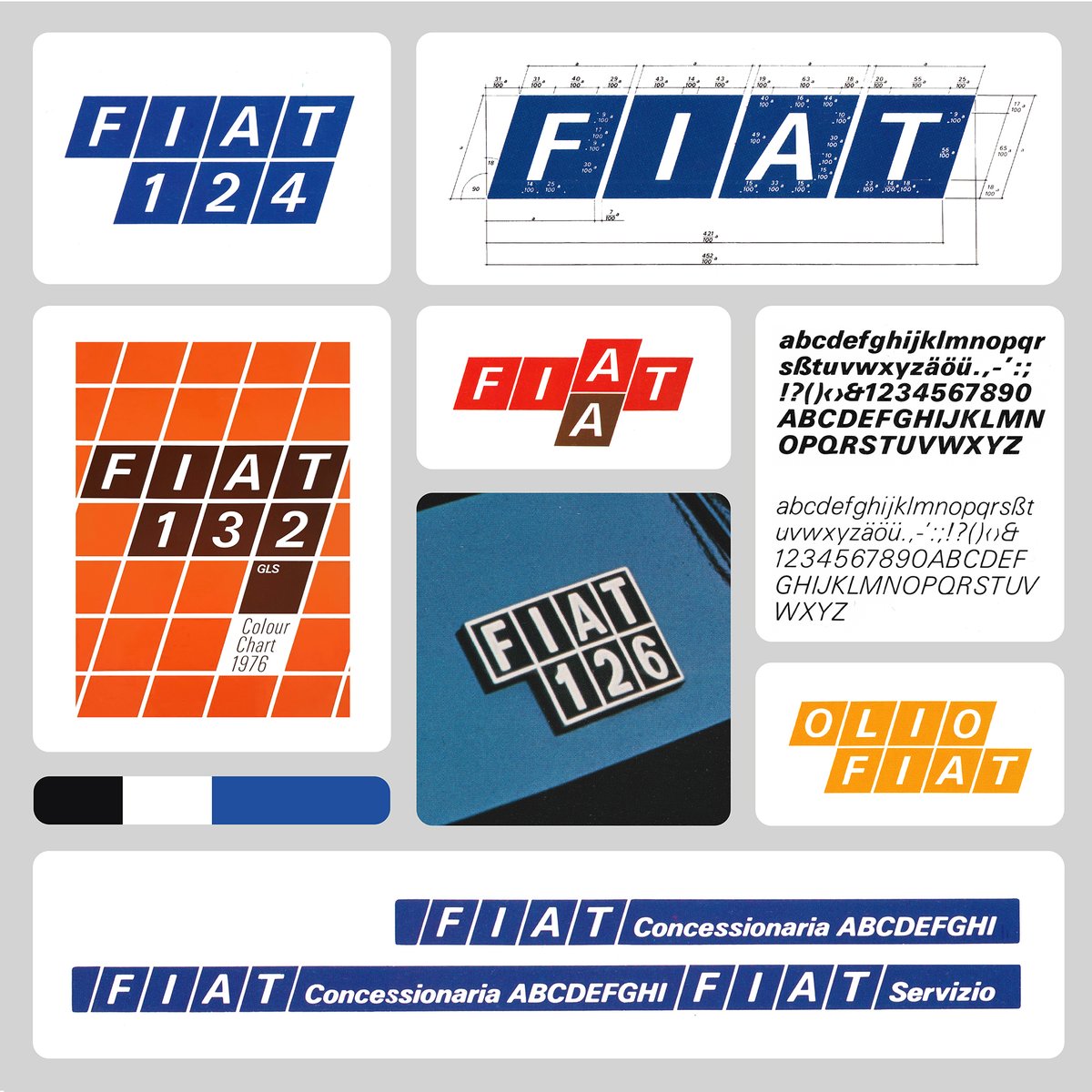 LogoArchive's tweet photo. Corporate identity for FIAT by Armin Vogt &amp; Jean Reiwald, 1968, Italy.

Discover more Italian logos at https://t.co/2OFIoglbzt

#logos #branding #logodesign #designhistory #graphicdesign #logodesign #italy #designtwitter https://t.co/sJh1DyR0fD