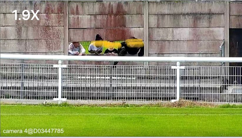 Take a good luck at this picture, one minor kicked the fence panel out, and other youngsters are looking through..above them are three unsecured concrete blocks. Can you imagine what will happen if the blocks fell.