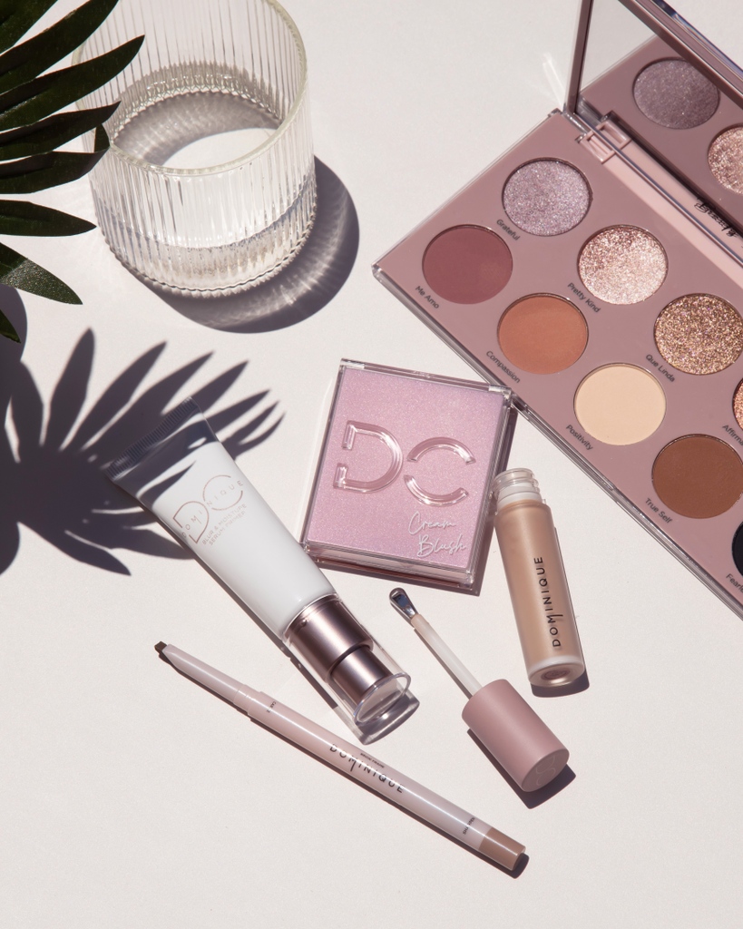 Sunday brunch look must haves🥂✨ These products are essential to complete your look and simplify your routine🙌 Available on Dominiquecosmetics.com🛍️ #dominiquecosmetics #sundaymakeup #makeupessentials