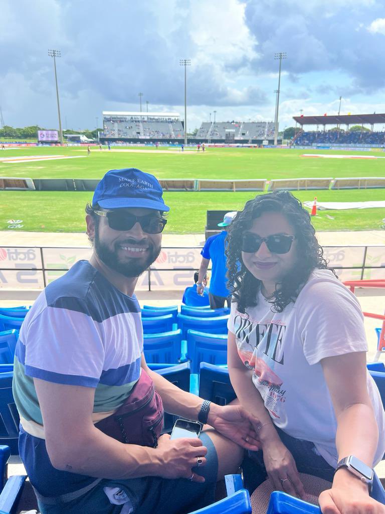 prateekmathur03's tweet image. Welcome #cricket in #usa! Thanks @windiescricket ! #wihome #WIvsInd #florida
