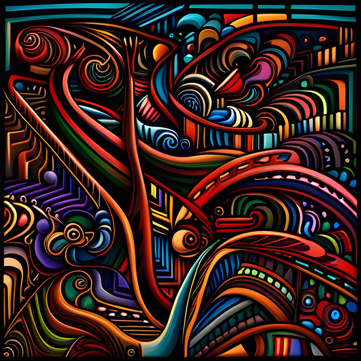 DisCryptic's tweet photo. Check out my new collection #Parallaxequilbrium on @Generaitiv! There is harmony in chaos if you dive deeper in your heart.  https://t.co/OMhGnkoVGh https://t.co/05r6yriSMx