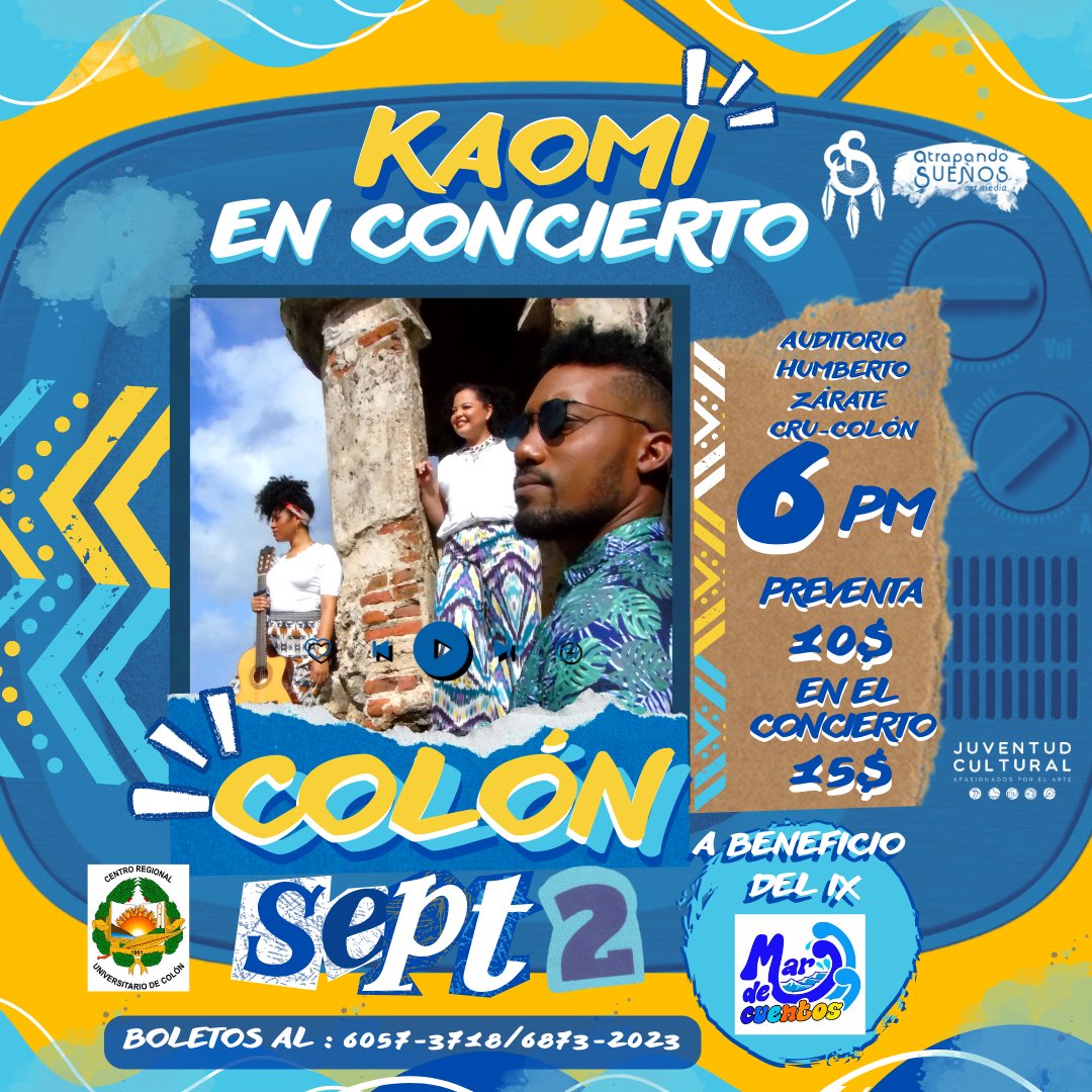 ¡COLÓN NOS VEMOS PRONTO!
💛💙💛💙💛