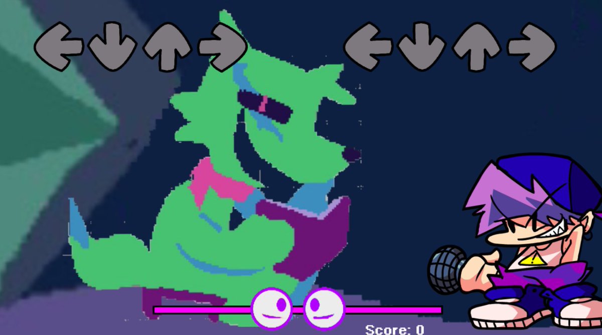 FAFPrangeMix's tweet photo. We at PAP know you all really wanted the classic D-Side swap experience..
So to bring that d-experience, we bring you new and improved D-Fazbars!
(Art from @DsideOurpleGuy) https://t.co/Oo0QWghJf3