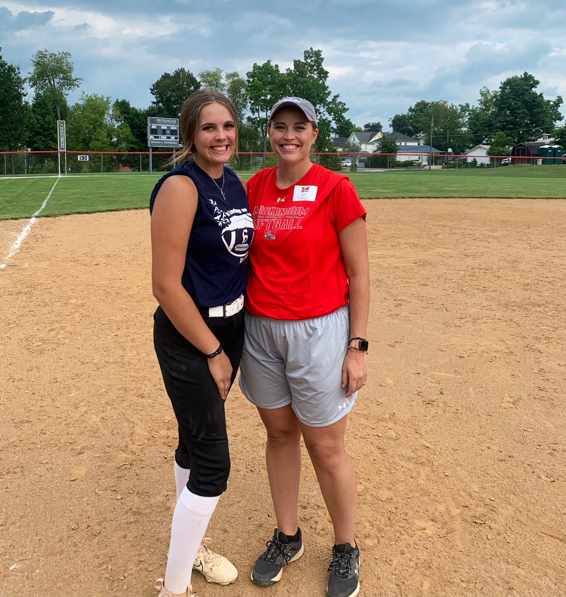 Had a great time at the camp! Thank you coach <a href="/CoachConnor4/">Laina Connor</a> <a href="/MuskingumUnivSB/">Muskingum Softball</a>