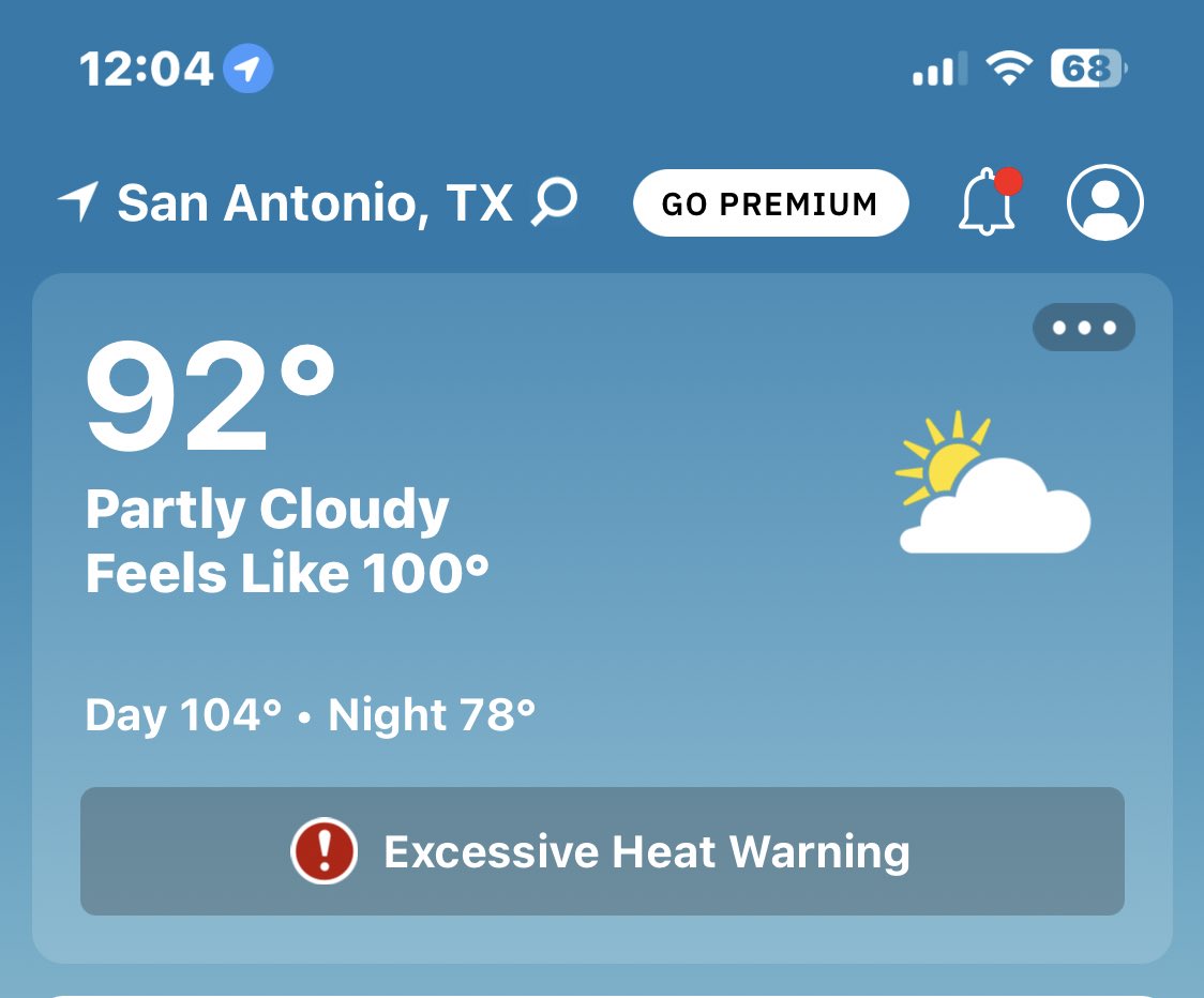 Ozzybadgerpug's tweet photo. Good afternoon pals 🤠we will be taking it easy AGAIN due to the extreme 🥵heat wave us Texans and many others are sitting in. Lucky enough it’s a fairly dry heat. Lots of naps 😂go on during the summer days. Definitely can’t wait for Fall. #CmonFall love you all pals 🥰 https://t.co/hfFVEaGAE5
