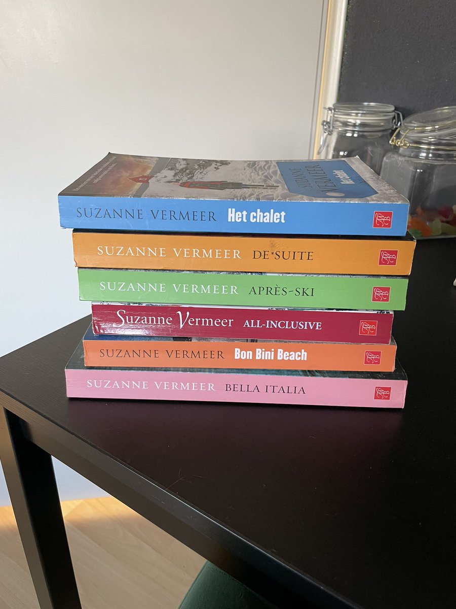 Ik verkoop mijn boeken van Suzanne Vermeer. €8,- voor het hele pakket.
Verzendkosten koper. Voor het hele pakket kosten DHL €5,95 thuisadres, €4,95,- ophaalpunt en PostNL €6.95,-

Delen zou heel fijn zijn! ♥️