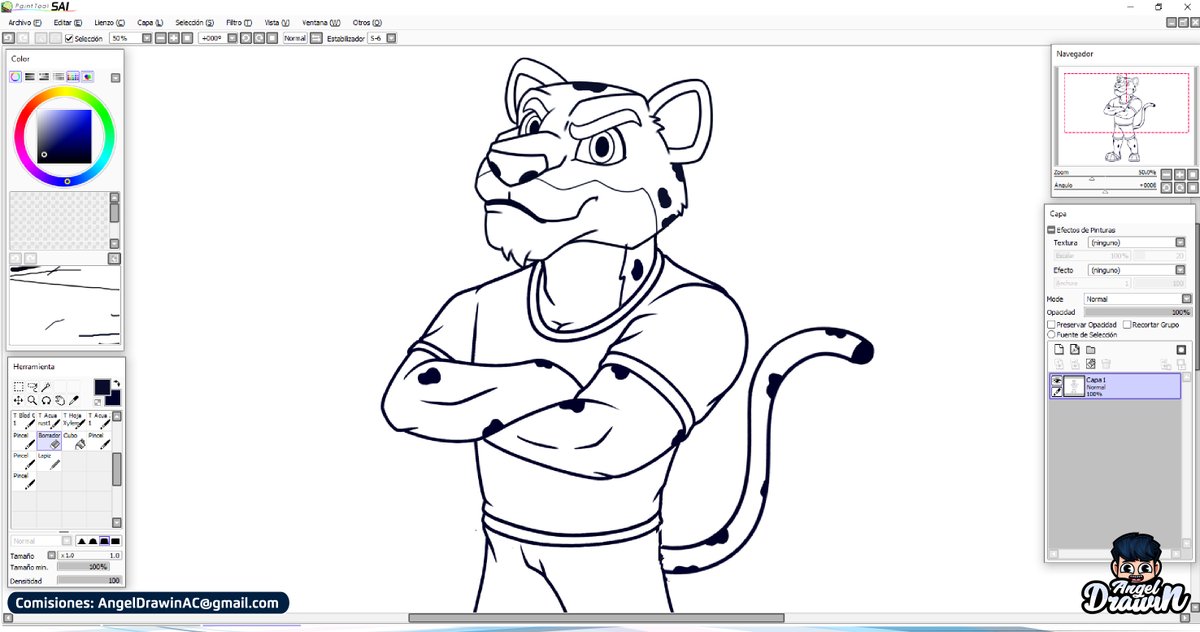 SoyAngelDrawin's tweet photo. Terminamos la semana con un boceto nuevo🐯!! Ahora si ha darle color!! #FelizDomingo 

Comisiones en AngelDrawinAC@gmail.com https://t.co/EIypTGtqqS