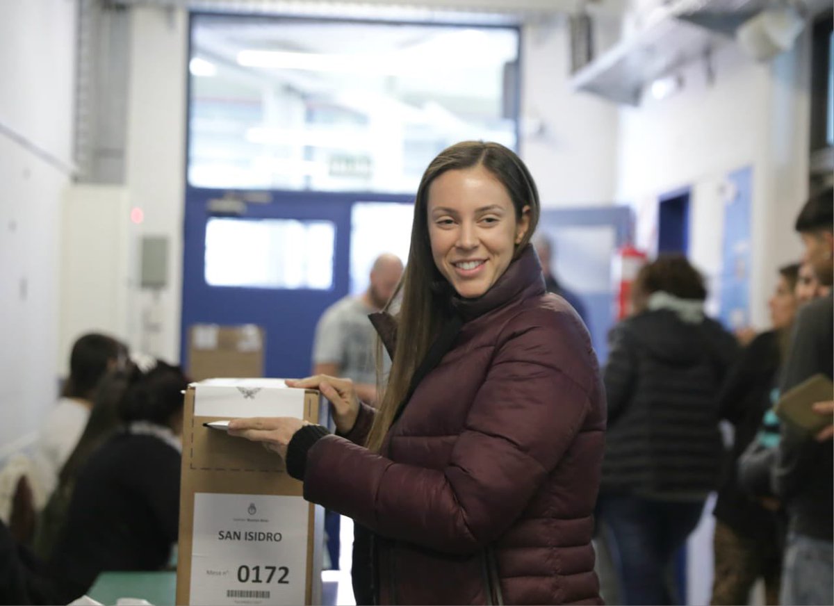 Siempre es un orgullo votar y ejercer nuestro poder como ciudadanos.
Hoy más que nunca, elegimos qué futuro queremos para nuestro país.

Muchas gracias a los fiscales y a las autoridades de mesa por hacer posible esta jornada. 

#Elecciones2023