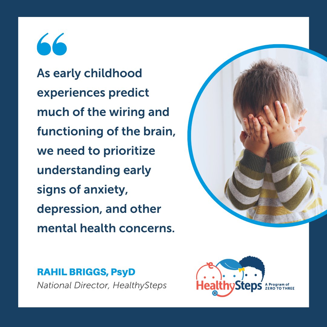 It can take an average of 11 years from first symptoms to treatment for children’s #MentalHealth. With HealthySteps, an early childhood development expert joins the pediatric team to help identify &amp; address social-emotional health challenges. #IECMH bit.ly/3oLRRV8