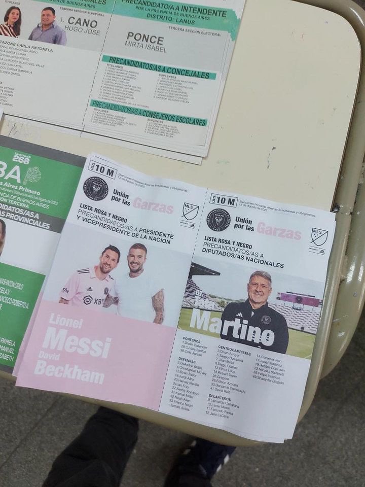 Recien salgo de votar, dale que salimos adelante como pais!