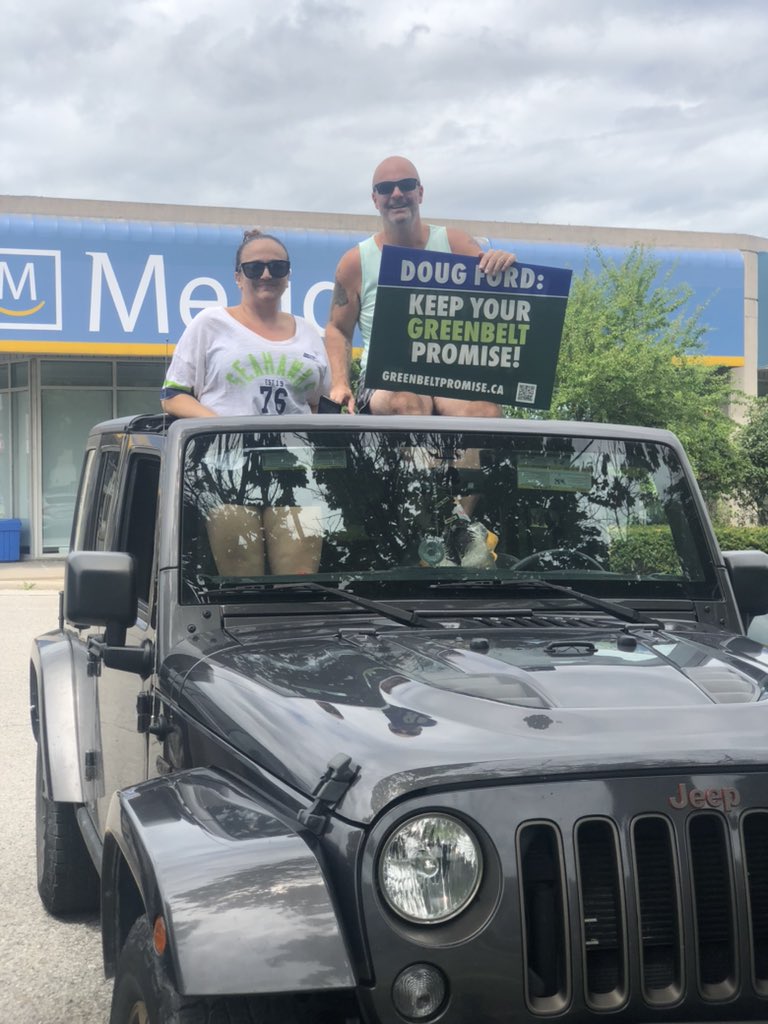 Joining the rally after a last sip of coffee! Great day for a rally in #Pickering!