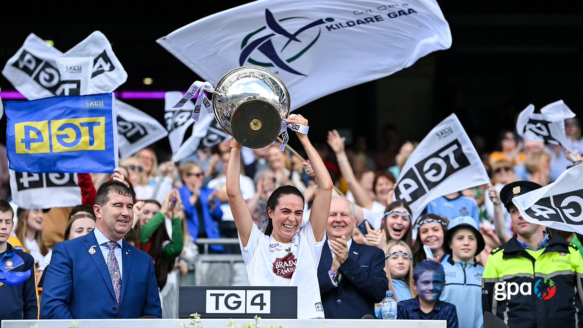 👏 Well done to <a href="/KildareLGFA/">Kildare Ladies</a>!

🏆 TG4 All-Ireland Intermediate Football Champions for 2023!