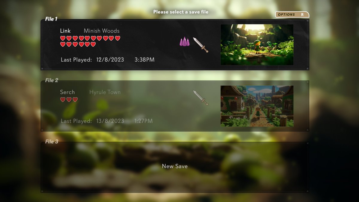 GavMakesGames's tweet photo. The Legend of Zelda | Minish Cap (UI Concept)

This game was an important part of my childhood. I'd love to see it get a remake some day. Here's some UI mockups of how it may look in a more modern setting.

🧵For more info https://t.co/iMDki8vcfq