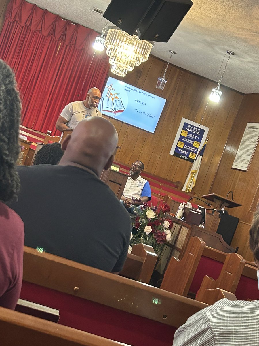 My girls and I had a great time worshipping with <a href="/firststmarkbc/">FirstStMarkBaptist</a> and <a href="/Pastorcjr_FSMB/">Pastor Charles Carter Jr</a> ..Thank you for the invitation and I look forward to the community of faith partnership.
#5thWardsFinest
#ExcellenceInAction
#100year💎 
#StayingCommittedTheRossWay
#CoreValue4