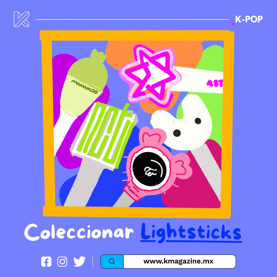 Kmagazinemx's tweet photo. #KpopDay 

Ningún otro fandom entiende el poder de una luz de color que ilumina un concierto o la magia de ir todos del mismo color que representa a nuestro artista, simplemente son...Cosas de Kpopers. 💅 https://t.co/n9Z8yo8tlT