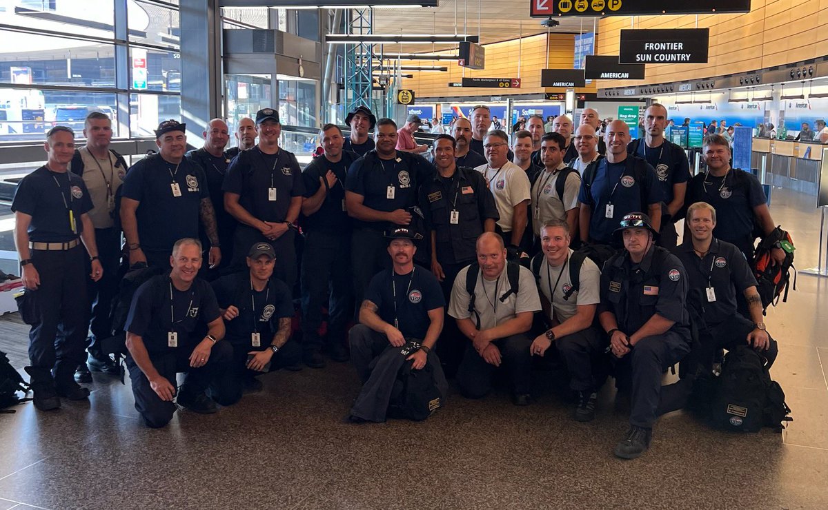 SeattleFire's tweet photo. Seattle Fire is sending 10 additional personnel to Maui as part of Washington Task Force-1, bringing our total of deployed members to 21. We continue to keep the Maui community close in our hearts during the widespread devastation caused by wildfires. https://t.co/Q9MtjjWPNq https://t.co/kpZYUgBNze
