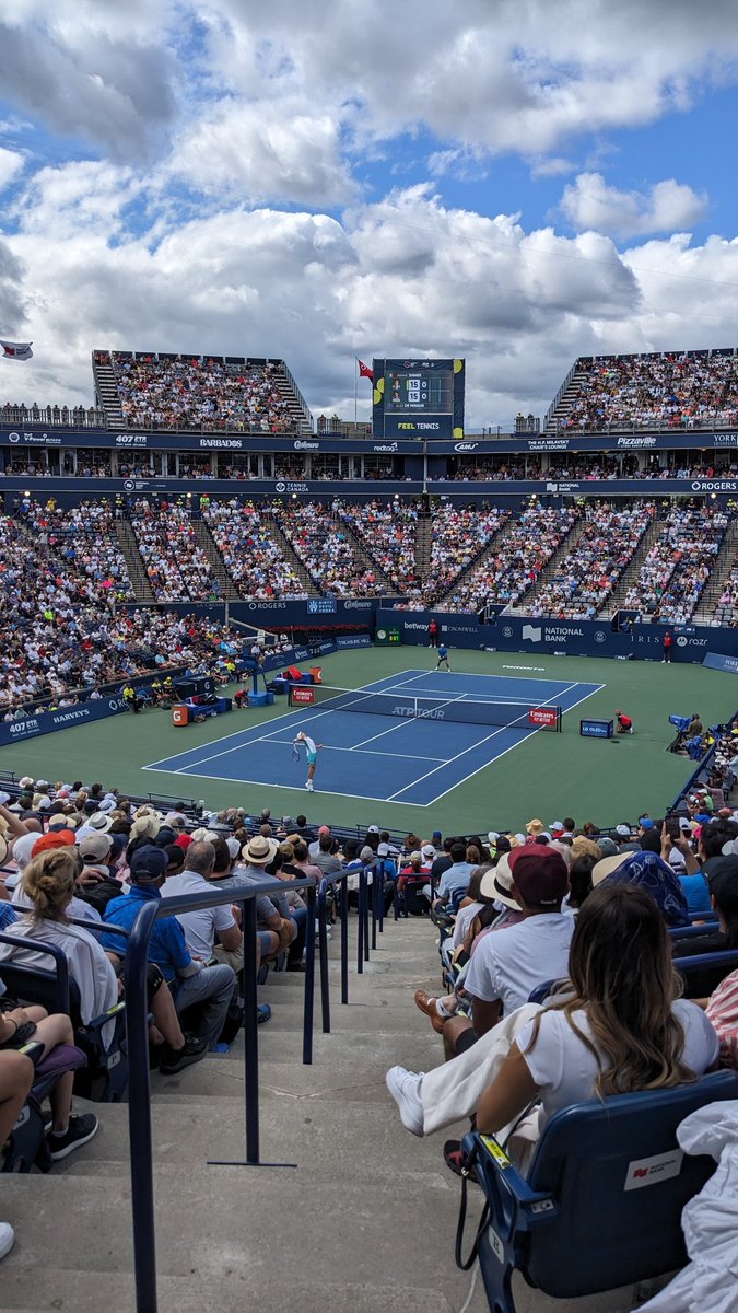 #ATPMasters1000 Final
Jannik Sinner vs Alex De Minaur
#NationalBankOpen #ATPToronto