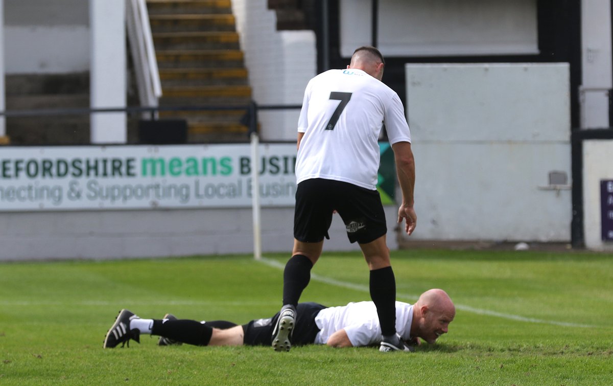 nibbo1's tweet image. Simon Travis is probably going to phone in sick for 3 weeks after his spectacular effort on goal today