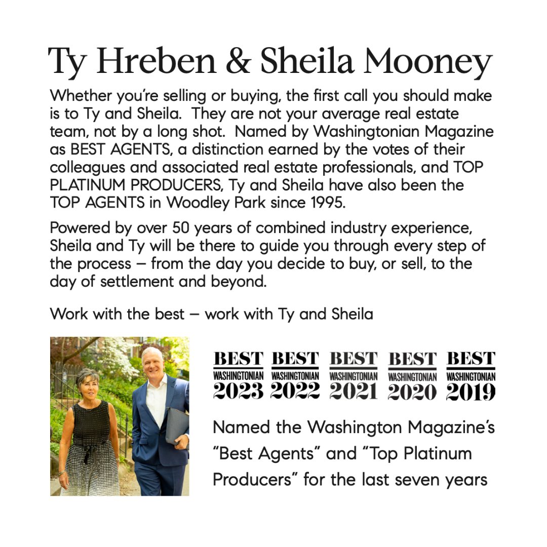 TyHreben's tweet image. Just Sold!

Kalorama | 2126 Connecticut Avenue NW Unit #62
3 Beds | 3 Baths | Sold for $1,612,500

Chevy Chase DC | 3202 Military Road NW
4 Beds | 2.5 Baths | Sold for $855,000

#chevychase #kalorama #dmvrealestate #agentsofcompass #RealEstateExperts #ExposedDC