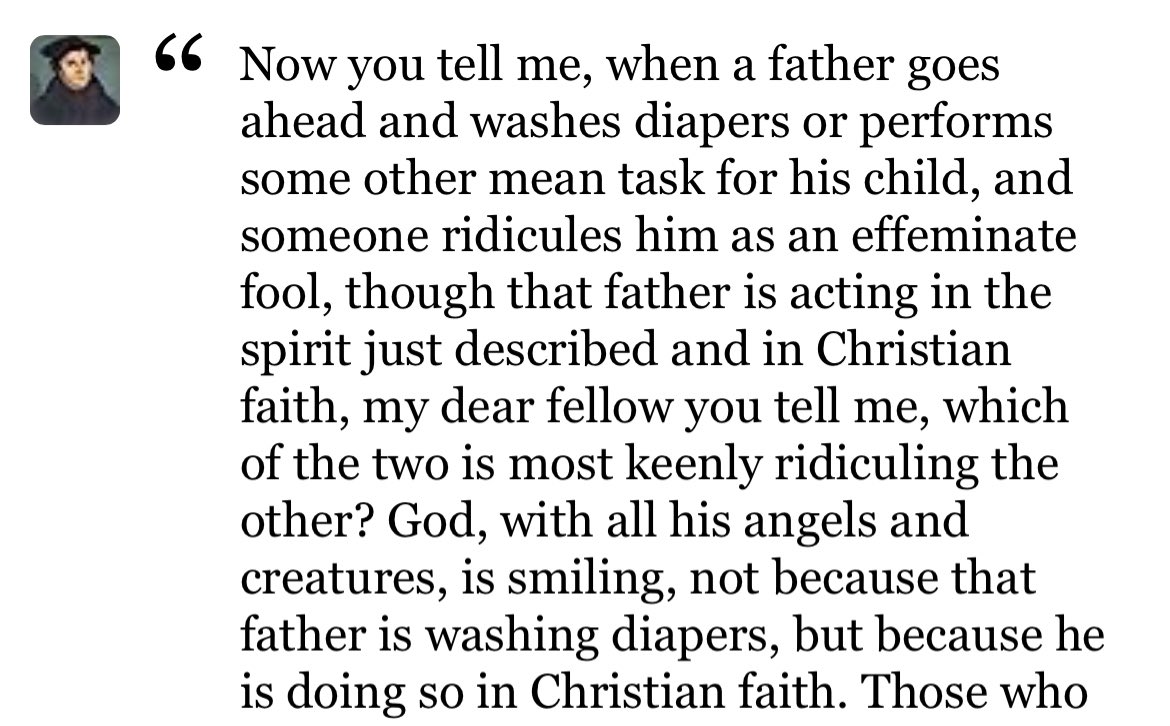 j_rhett's tweet photo. Luther had strong opinions on dads changing diapers, too! https://t.co/mHdjr7goDw