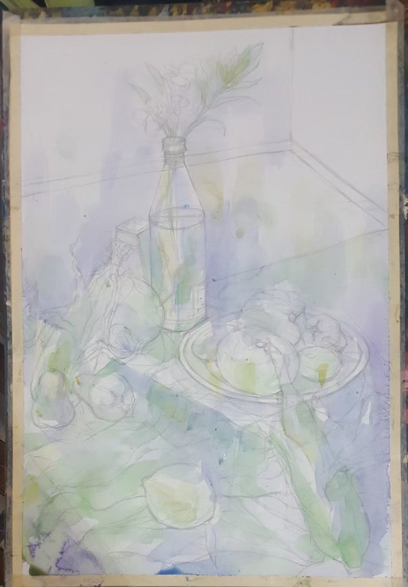yuupa64's tweet photo. "SL F-1" 60*40 cm. Watercolor on paper.

I painted in my classroom. It made me relaxed.

#art #artist #painting #figure #Expressyourself
 #contemporarypainting #contemporaryart #watercolorpainting #watercolor #colorful #Thailand https://t.co/O0uDTYAWD2