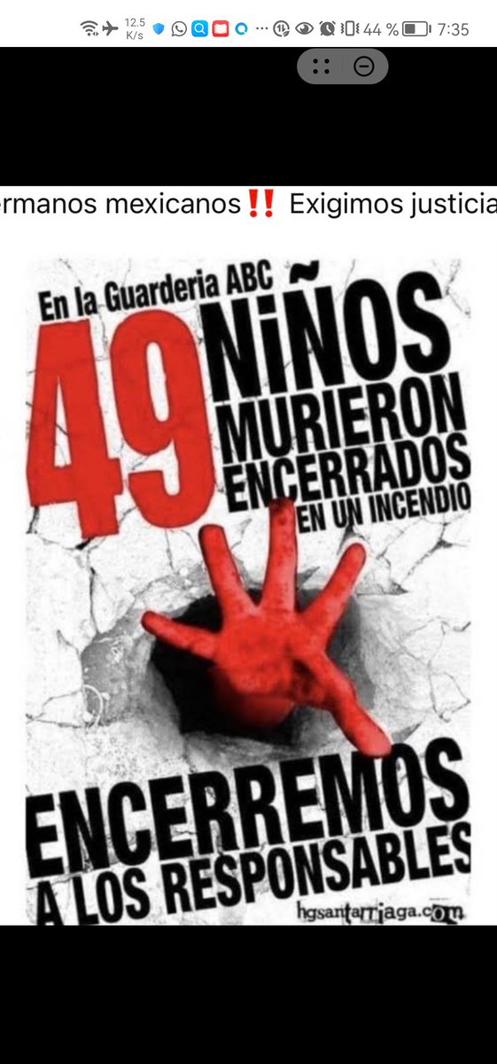 GiottoniniElias's tweet photo. @SocCivilMx ADIOS, ANGELITOS. Ésta fue la razón principal de la extinción de las guarderias. Nunca más. https://t.co/HMCcO4KNCg