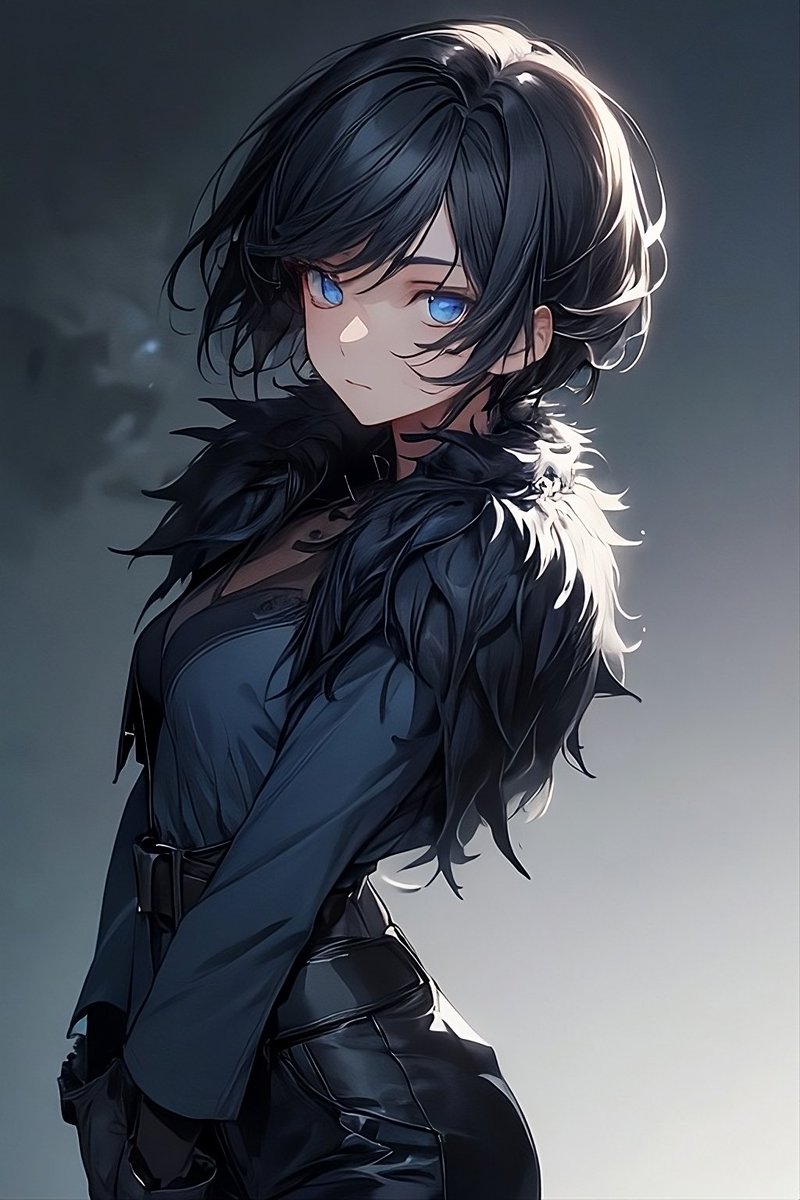 BlessingOfWar's tweet photo. #ModernAU #BlackVersion https://t.co/aCX8ksXbKa