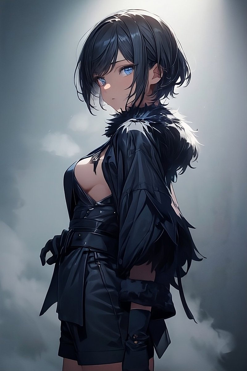 BlessingOfWar's tweet photo. #ModernAU #BlackVersion https://t.co/aCX8ksXbKa
