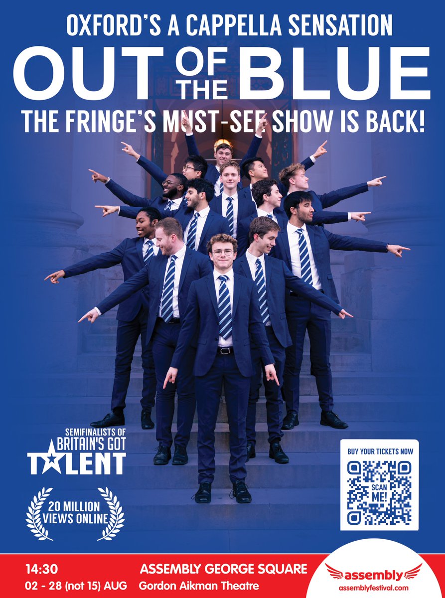 Details of our <a href="/edfringe/">Edinburgh Festival Fringe</a> show! We're already almost half way through our run - get tickets and come see us!

Tickets:
tickets.edfringe.com/whats-on/out-o…