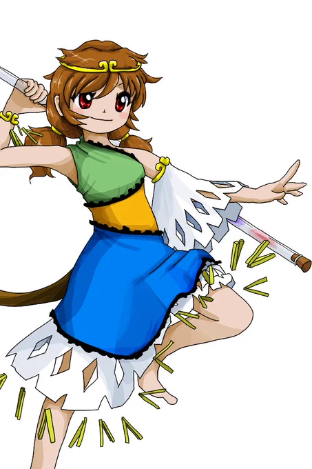 Buster Rod Goku